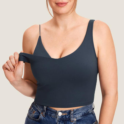 Anywhere Nursing Crop Top - Nurse Your Baby Anywhere In Seconds