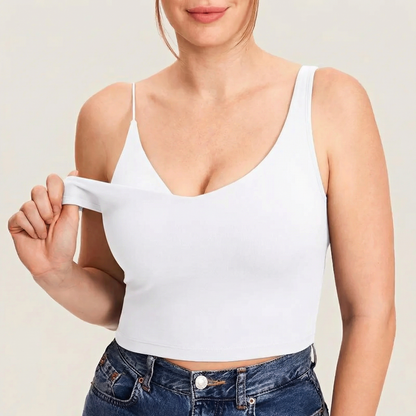 Anywhere Nursing Crop Top - Nurse Your Baby Anywhere In Seconds